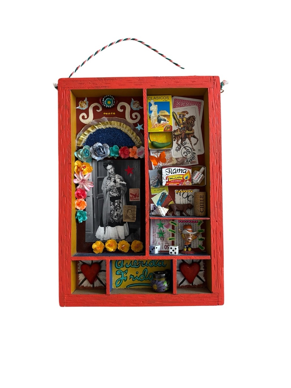 Frida Kahlo- inspired Shadow Box- Mexico City